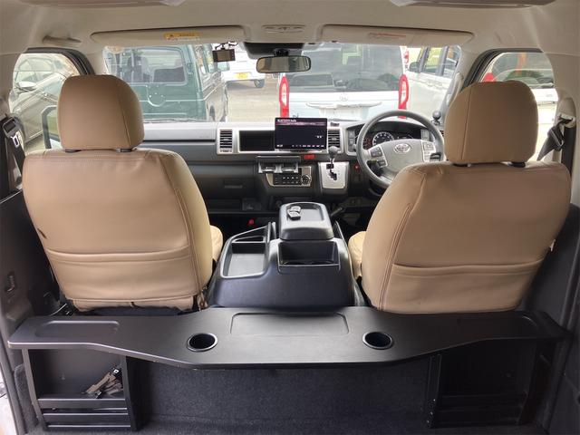 ハイエースワゴン GL ファインテックツアラー キャプテンシート ナビTV 全方位カメラ Bluetooth 両側パワースライド 4列10人乗り ドラレコ フォグランプ(38枚目)