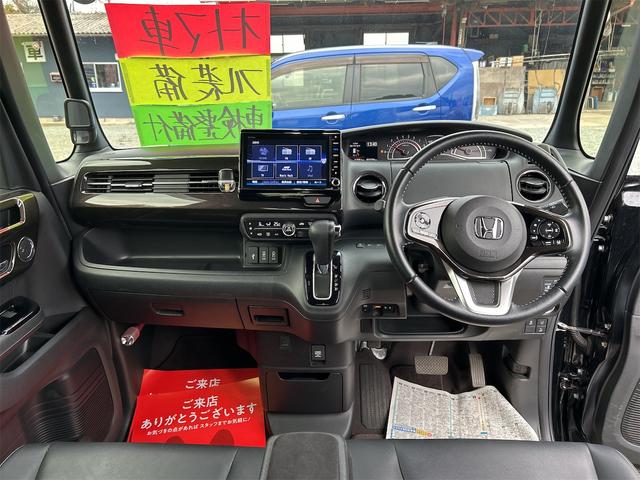 N-BOXカスタム G・Lターボホンダセンシング ドライブレコーダー ETC バックカメラ 両側電動スライドドア ナビ TV オートクルーズコントロール レーンアシスト 衝突被害軽減システム オートライト LEDヘッドランプ スマートキー(2枚目)