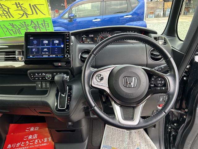 N-BOXカスタム G・Lターボホンダセンシング ドライブレコーダー ETC バックカメラ 両側電動スライドドア ナビ TV オートクルーズコントロール レーンアシスト 衝突被害軽減システム オートライト LEDヘッドランプ スマートキー(3枚目)