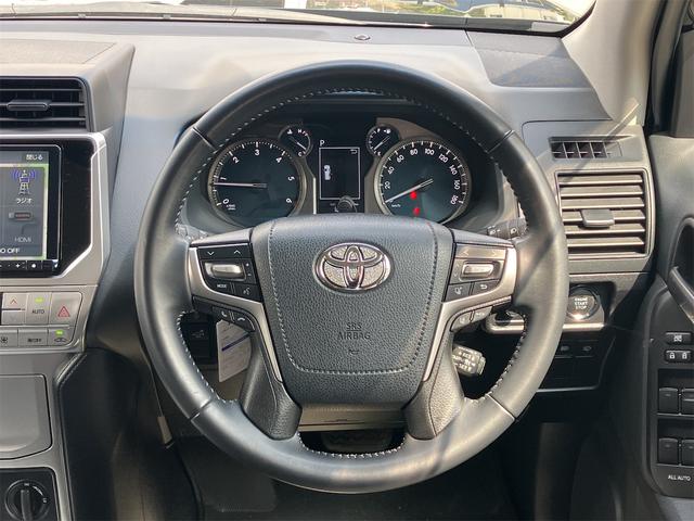 ランドクルーザープラド ＴＸ　４ＷＤ　ドライブレコーダー　ＥＴＣ　バックカメラ　クリアランスソナー　オートクルーズコントロール　レーンアシスト　衝突被害軽減システム　サンルーフ　ナビ　ＴＶ　オートマチックハイビーム　オートライト（3枚目）