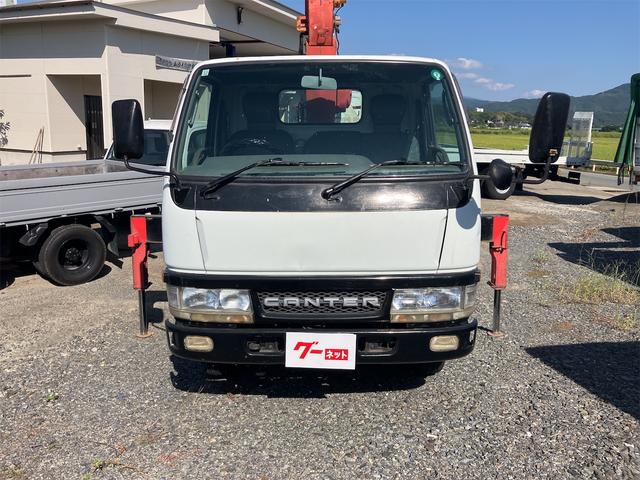 キャンター トラック 4段クレーン MT ETC エアコン パワーステアリング パワーウィンドウ 運転席エアバッグ(2枚目)