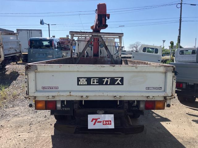 キャンター トラック 4段クレーン MT ETC エアコン パワーステアリング パワーウィンドウ 運転席エアバッグ(5枚目)