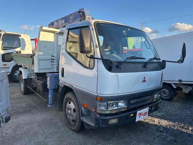 キャンター 5速マニュアル ダンプクレーン タダノ3段クレーン 後輪ダブル ETC エアコン パワーウィンドウ 運転席エアバッグ(12枚目)