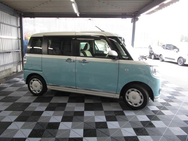 ムーヴキャンバス ＧメイクアップＶＳ　ＳＡＩＩＩ　純正ナビ・フルセグＴＶ　Ｂカメラ　全周囲カメラ　両側パワスラ　ＥＴＣ　ドラレコ　スマートキー　アイドリングストップ　シートヒーター　ＬＥＤライト（4枚目）