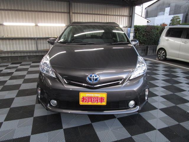 プリウスアルファ Sツーリングセレクション 純正ナビ・フルセグTV ETC Bカメラ スマートキー LEDライト 純正AW(2枚目)