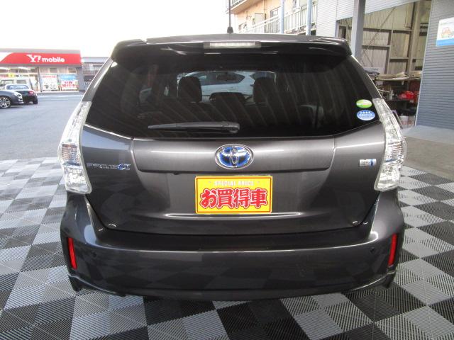 プリウスアルファ Sツーリングセレクション 純正ナビ・フルセグTV ETC Bカメラ スマートキー LEDライト 純正AW(3枚目)