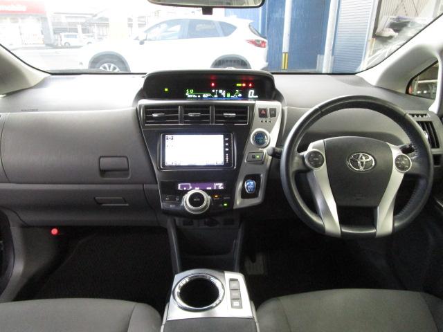 プリウスアルファ Sツーリングセレクション 純正ナビ・フルセグTV ETC Bカメラ スマートキー LEDライト 純正AW(8枚目)