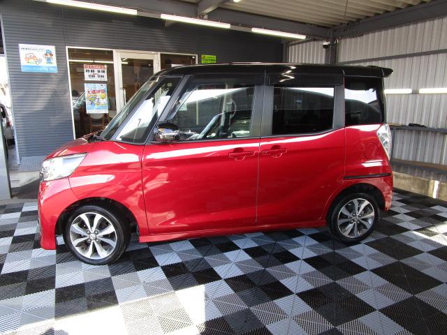 デイズルークス ハイウェイスター　Ｘ　Ｇパッケージ　全周囲カメラ　スマートキー　アイドリングストップ　ＣＤ　両側パワスラ　ＨＩＤライト　純正ＡＷ（5枚目）