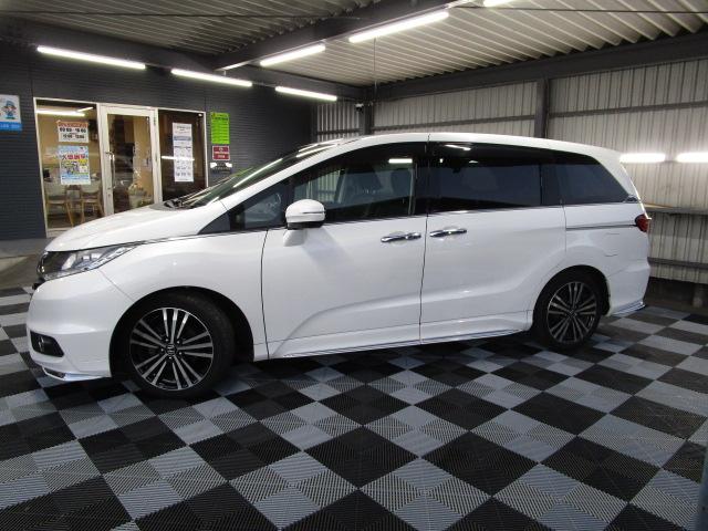 オデッセイ アブソルート・ＥＸホンダセンシング　純正ナビ・フルセグＴＶ　ＥＴＣ　Ｂカメラ　アイドリングストップ　クルーズコントロール　スマートキー　電動シート　両側パワスラ　ＬＥＤライト　ＭＴモード　純正ＡＷ（5枚目）