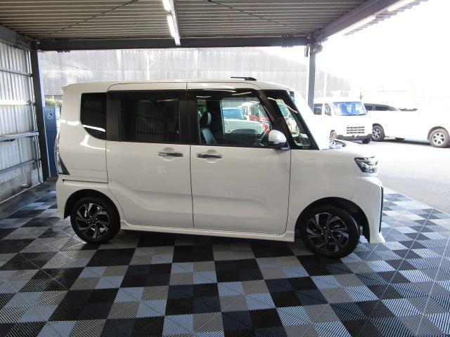 タント カスタムX 純正ナビ・フルセグTV ETC Bカメラ ドラレコ 両側パワスラ スマートキー シートヒーター アイドリングストップ LEDライト 純正AW(4枚目)