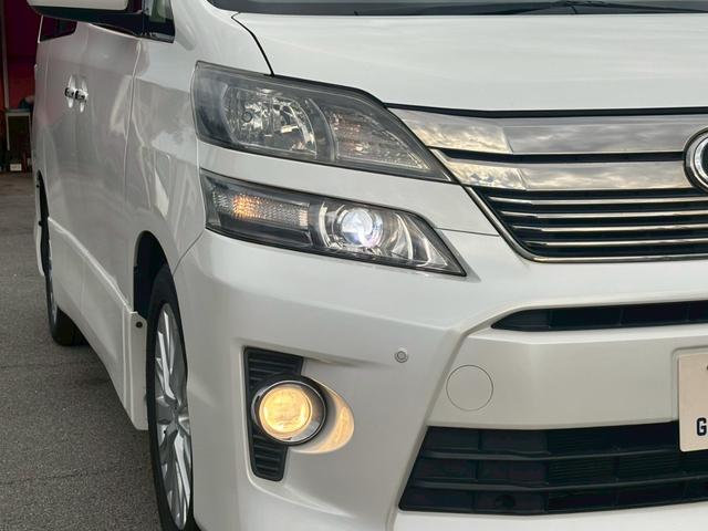 ヴェルファイア 2.4Z 純正エアロ 18AW ナビ TV CD DVD BT バックカメラ ETC 後席モニター 両側電動スライドドア HIDライト フォグ ミラーウィンカー スマートキー(6枚目)