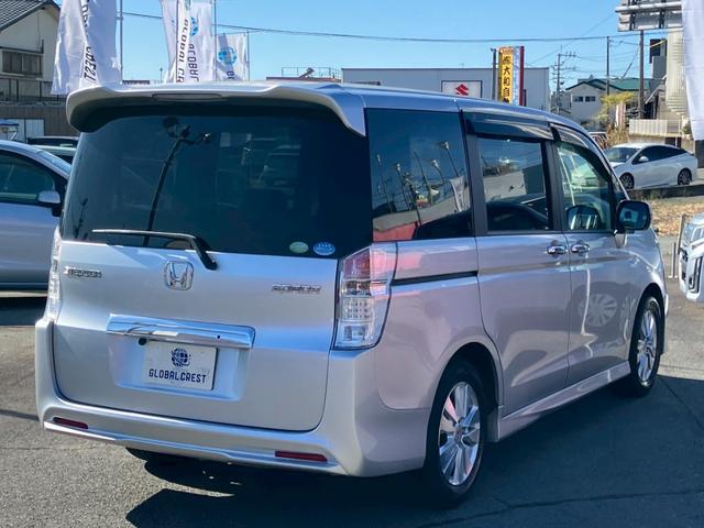 ステップワゴンスパーダ Z 純正エアロ アルミ ナビ TV CD DVD バックカメラ ETC 両側電動スライドドア スマートアシスト HIDライト フォグ ミラーウィンカー パドルシフト ワンオーナー車(8枚目)