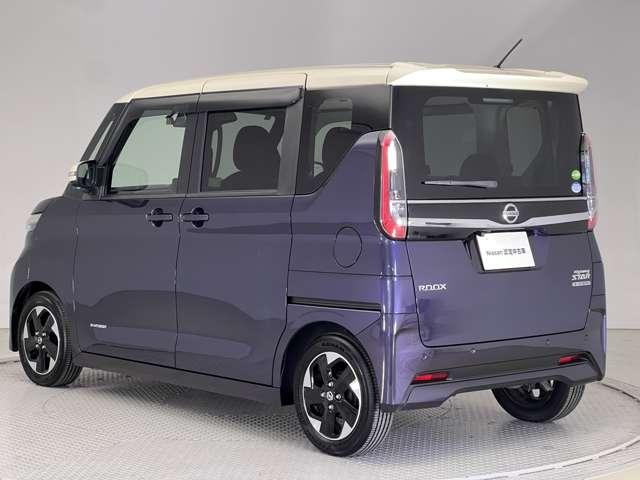 ルークス 660 ハイウェイスターX 前後ドラレコ 両側電動スライドドア アイスト 衝突被害軽減ブレ-キ 車線逸脱警報装置 LED スマートキー パワーウィンドウ カーテンエアバック ドライブレコーダー バックカメラ パワステ オートエアコン 左右エアバッグ 盗難防止装置(6枚目)