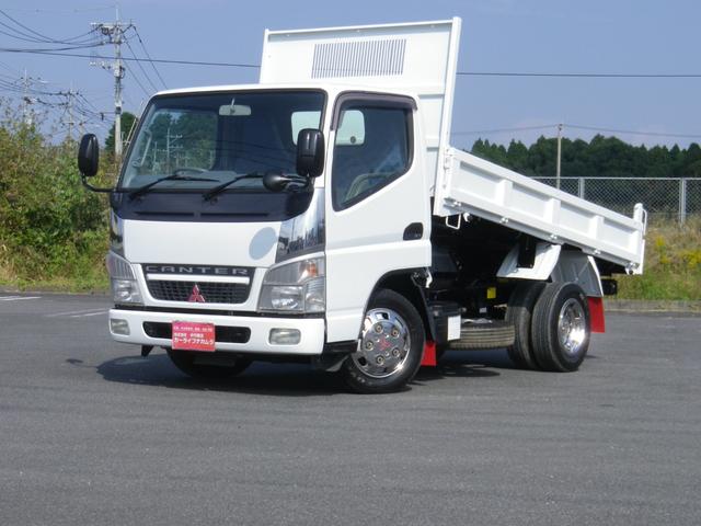 キャンター 2t 支柱無しダンプ AT車(2枚目)