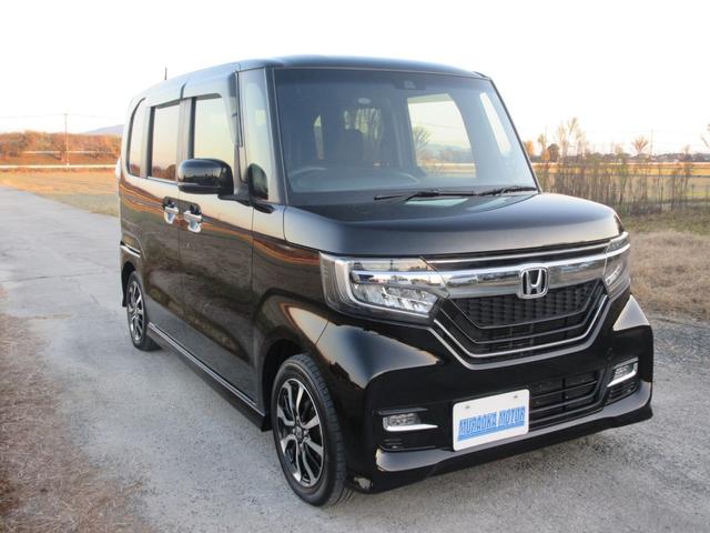 N-BOXカスタム G・Lホンダセンシング SDナビ・CD・フルセグTV・DVD再生・Bluetooth・バックカメラ・両側電動スライドドア・レーンキープアシスト・ETC・スマートキー・オートライト・LEDヘッドライト・ベンチシート(5枚目)