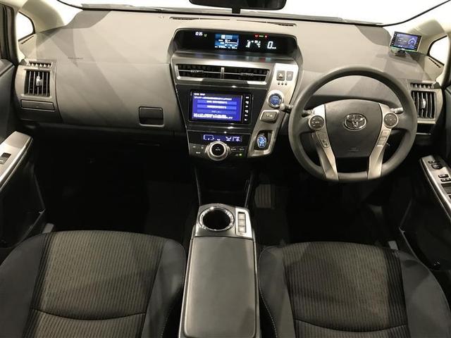 プリウスアルファ S Lセレクション AUX メモリーナビゲーション イモビライザー Bカメラ サイドカーテンエアバック ABS付き キーフリーシステム AAC 地デジ 点検記録簿 ESC ETC車載器 Wエアバッグ パワーステアリング(2枚目)