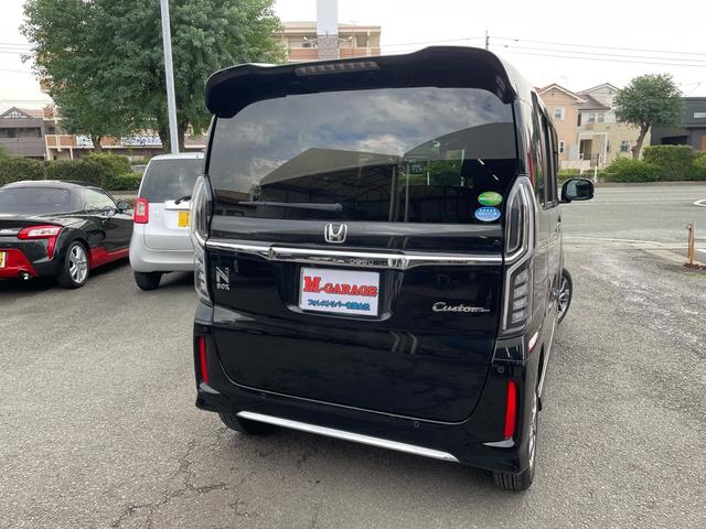 N-BOXカスタム L ワンオーナー車・ホンダセンシング・社外ナビ・TV・Bモニター・ドライブレコーダー・シートヒーター・LEDヘッドライト・左電動スライドドア・純正アルミ(2枚目)