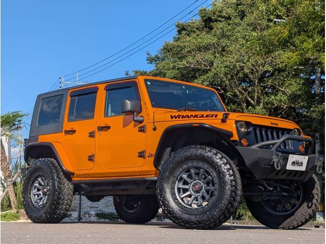 ジープ・ラングラーアンリミテッド スポーツ　色替全塗装オレンジ　ＲｏｕｇｈＣｏｕｎｔｒｙ　４ｉｎリフトキット　ＴＲＣフェンダー　ＳＭＩＴＴＹＢＩＬＴ　ＸＲＣバンパー　ＦＵＥＬ　ＣＯＶＥＲＴ２０ｉｎ　ＮＩＴＴＯトレイルグラップラー３７ｘ１２．５０（79枚目）