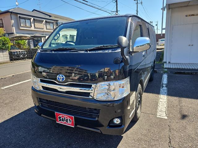 ハイエースバン ロングスーパーＧＬ　ＴＶ　両側スライドドア　電動格納ミラー　ＡＴ　アルミホイール　１００Ｖ電源　エアコン　運転席エアバッグ　助手席エアバッグ（12枚目）