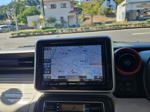 スペーシア ハイブリッドＸ　ドライブレコーダー　ＥＴＣ　両側電動スライドドア　ナビ　ＴＶ　クリアランスソナー　衝突被害軽減システム　スマートキー　アイドリングストップ　シートヒーター　ベンチシート　ＣＶＴ　盗難防止システム（6枚目）
