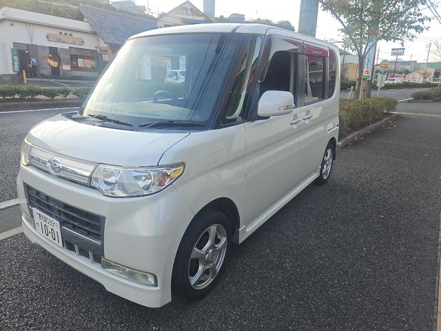 タント カスタムＸリミテッド　電動スライドドア　ＴＶ　ＨＩＤ　スマートキー　ベンチシート　ＣＶＴ　盗難防止システム　ＡＢＳ　アルミホイール　衝突安全ボディ　エアコン　パワーステアリング（12枚目）