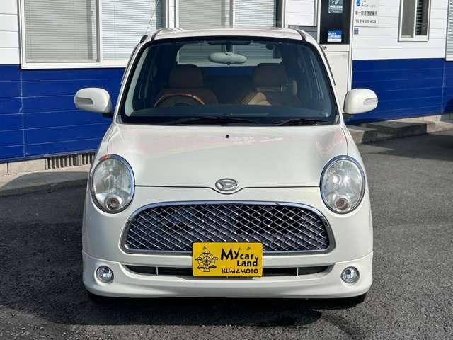 ミラジーノ プレミアムＸ　クラリオンメモリーナビ＆フルセグＴＶ・ＣＤ・ＤＶＤ・Ｂｌｕｅｔｏｏｔｈオーディオ・４ＡＴ車・バックカメラ・プラズマクラスター付オートＡ／Ｃ・モモ製ウッドコンビハンドル・純正エアロ＆ミニライト製（4枚目）