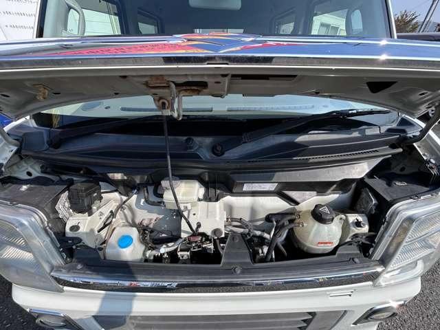 エブリイワゴン ＰＺターボ　ＣＤ・ＡＵＸ・ＵＳＢ・Ｂｌｕｅｔｏｏｔｈオーディオ・ワイドＦＭ・オートＡ／Ｃ・ＥＴＣ・ハンドルスイッチ・左側オートスライドドア・ＨＩＤ・フォグ・ハイルーフ・ターボ車（4枚目）