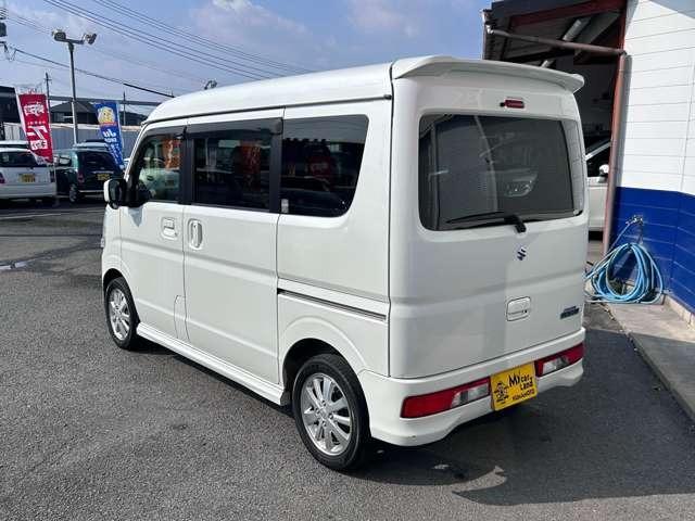 エブリイワゴン ＰＺターボ　ＣＤ・ＡＵＸ・ＵＳＢ・Ｂｌｕｅｔｏｏｔｈオーディオ・ワイドＦＭ・オートＡ／Ｃ・ＥＴＣ・ハンドルスイッチ・左側オートスライドドア・ＨＩＤ・フォグ・ハイルーフ・ターボ車（8枚目）