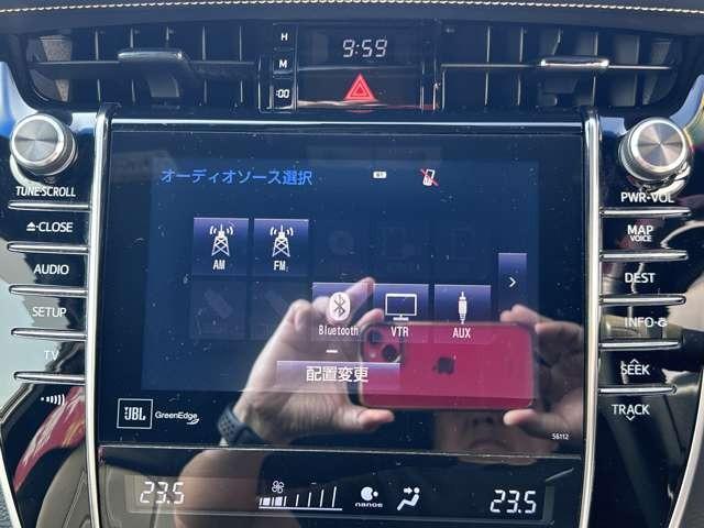 ハリアーハイブリッド プレミアム　アドバンスドパッケージ　純正ＳＤナビ＆フルセグＴＶ・ＣＤ・ＤＶＤ・ＵＳＢ・ＡＵＸ・Ｂｌｕｅｔｏｏｔｈオーディオ・ＥＴＣ・パノラミックビューカメラ・クルーズコントロール・電動バックドア・ＬＥＤヘッドライト＆フォグ・４ＷＤ（24枚目）