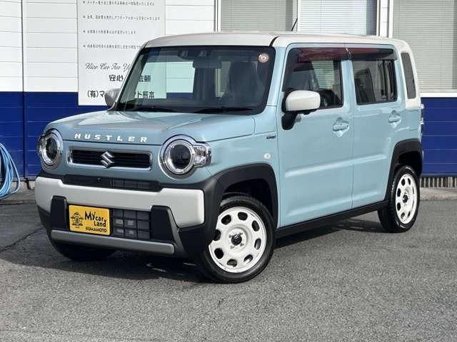 ハスラー ハイブリッドＧ　全方位モニター付きナビゲーション＆スズキセーフティサポート・スズキコネクト対応通信機装着車・届出済未使用車・９インチディスプレイ・フルセグＴＶ・ＤＶＤ／ＣＤ・Ｂｌｕｅｔｏｏｔｈオーディオ（4枚目）