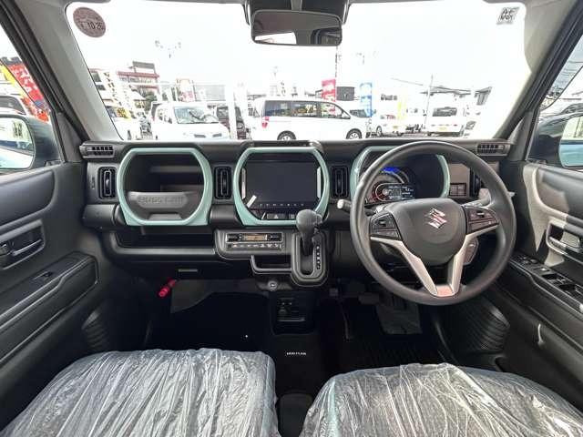 ハスラー ハイブリッドＧ　全方位モニター付きナビゲーション＆スズキセーフティサポート・スズキコネクト対応通信機装着車・届出済未使用車・９インチディスプレイ・フルセグＴＶ・ＤＶＤ／ＣＤ・Ｂｌｕｅｔｏｏｔｈオーディオ（13枚目）