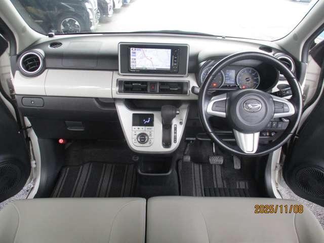 キャスト スタイルＧ　プライムコレクション　ＳＡＩＩ　走行７５０００ｋｍ　パナソニックナビフルセグＴＶ　ホワイトレザーシート　ＥＴＣシートヒーター　ＬＥＤライト　車検令和８年１０月（4枚目）