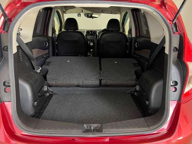 シートアレンジ次第でより多くの荷物を乗せることができます！