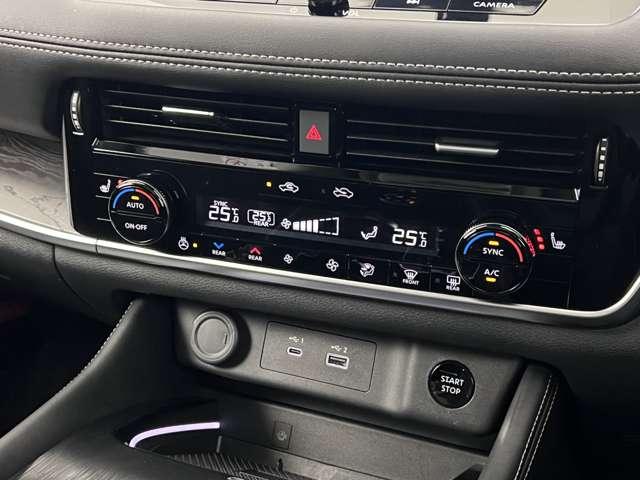 エクストレイル １．５　Ｇ　ｅ－４ＯＲＣＥ　４ＷＤ　ワイヤレス充電　ＨＵＤ　シートメモリー　シート（9枚目）