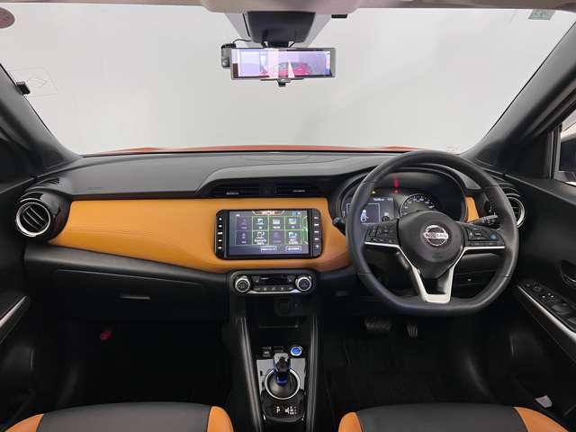 キックス 1.2 X ツートーン インテリアエディション (e-POWER) ドラレコ ETC プロパイロット 全周囲カメラ(3枚目)