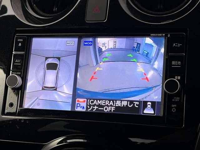 ノート １．２　ｅ－ＰＯＷＥＲ　Ｘ　ブラックアロー　ドラレコ　全周囲カメラ　メモリーナビ　Ｂｌｕｅｔ（6枚目）