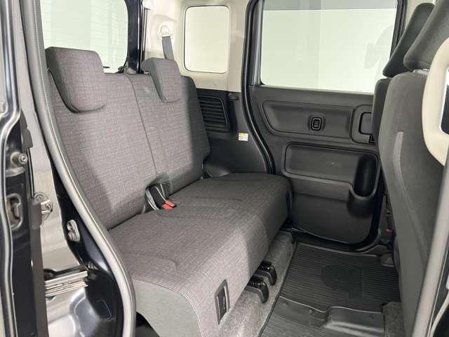 クッション性のたかいシートで乗り心地もぐっと！