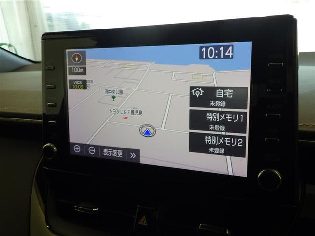 カローラツーリング ハイブリッド　ダブルバイビー　バックモニタ－　フルセグテレビ　１オーナー　ナビＴＶ　ＬＥＤヘッド　横滑り防止装置　クルーズコントロール　スマートキー　ＡＣ　ＡＷ　エアバッグ　ドラレコ　ＥＴＣ車載器　イモビライザー　ＡＢＳ　４ＷＤ（4枚目）