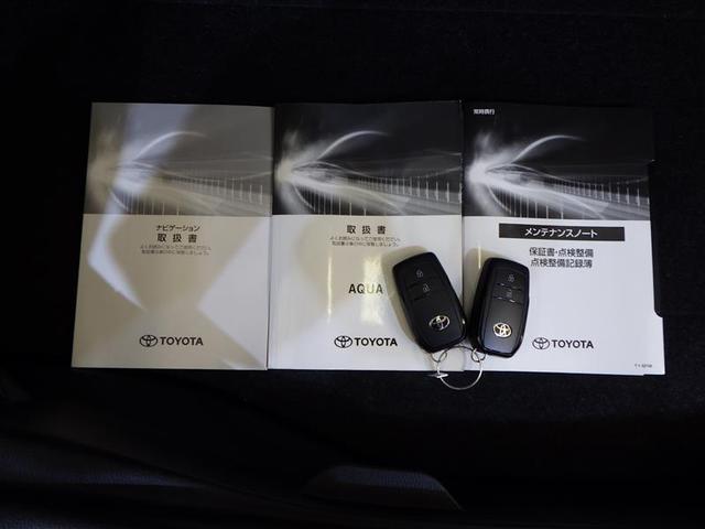 アクア Ｇ　ワンオーナ　ＶＳＣ　衝突軽減ブレーキ　メモリナビ　バックモニター　ＬＥＤ　クルーズコントロール　スマートキー　ＥＴＣ車載器　ＡＣ１００Ｖ　ドライブレコーダー　フルセグＴＶ　ナビＴＶ　パワーウィンドウ（38枚目）