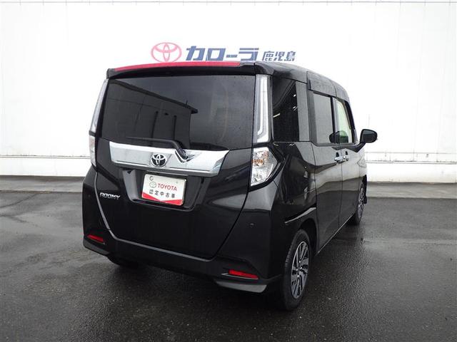 ルーミー カスタムG アイドリング 両側電動SD LEDヘット バックビューモニター 衝突回避ブレーキ 地デジ スマートキー メモリナビ クルーズコントロール 点検記録簿 DVD ETC ドライブレコーダー 1オーナー(19枚目)