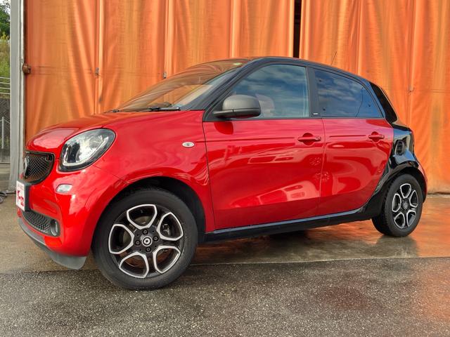 スマートフォーフォー パッション ディーラー車 右ハンドル ワンオーナー ターボ ナビTV ETC クルーズコントロール シートヒーター オートヘッドライト 衝突被害軽減ブレーキ レーンアシスト アイドリングストップ 15inアルミ(8枚目)