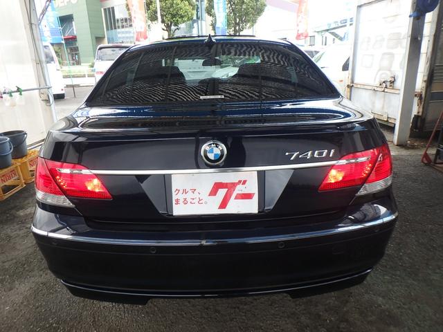 740i 後期型 純正HDDナビ コーナーセンサー(18枚目)