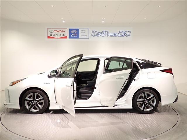 プリウス Sツーリングセレクション エアバック 地デジ 1オーナー車 LEDヘッド イモビ オートクルーズ 横滑り防止 サイドエアバック DVD再生可 ETC メモリ-ナビ 助手席エアバック ナビTV ABS AW フルオートエアコン(4枚目)