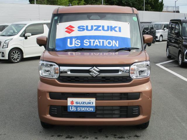 スペーシア ＨＹＢＲＩＤ　Ｘ　純正ナビ全方位カメラ・　禁煙車・　オートライト・　Ｂｌｕｅｔｏｏｔｈ・　プッシュスタート・　スライドドア・　シートヒーター　・スズキセーフティーサポート（2枚目）