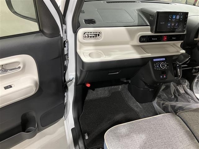 ムーヴキャンバス ストライプスG アイドルストップ Bカメラ パワーウインドウ フルセグTV セキュリティアラーム スマートキープッシュスタート カーテンエアバック TV キーフリーキー LEDライト PS オートエアコン ABS(4枚目)