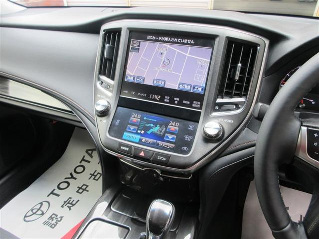 クラウン アスリートS HDDナビゲーションシステム フルオートエアコン DVD再生可能 記録簿 盗難防止システム オートクルーズコントロール アルミホイール ナビ&TV サイドエアバッグ ESC ETC PS ABS(13枚目)