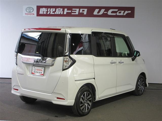 ルーミー カスタムG アイドリング 両側電動SD LEDヘット バックビューモニター 衝突回避ブレーキ 地デジ スマートキー メモリナビ クルーズコントロール 点検記録簿 DVD オートエアコン アルミホイール ナビ&TV(2枚目)