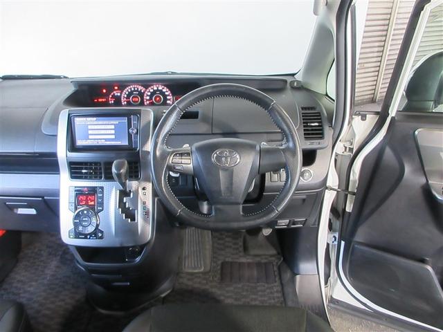 ヴォクシー ＺＳ　煌Ｚ　両側電動パワースライドドア　記録簿付　Ｒカメラ　プッシュスタートスマートキー　パワーステアリング　エアコン　ナビテレビ　ＤＶＤ再生可　フルセグテレビ　助手席エアバッグ　盗難防止システム　キーレス　半革（3枚目）