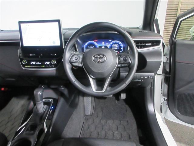 カローラスポーツ ハイブリッドG Z TSS AAC エアバッグ フルセグTV イモビライザー ナビTV スマートキ- VSC ABS キーフリー パワーウィンドウ LED メモリーナビ ドラレコ アルミホイール メンテナンスノート(3枚目)