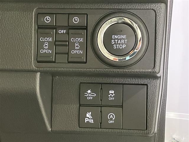 ムーヴキャンバス ストライプスG アイドルストップ Bカメラ パワーウインドウ フルセグTV セキュリティアラーム スマートキープッシュスタート カーテンエアバック TV キーフリーキー LEDライト PS オートエアコン ABS(5枚目)